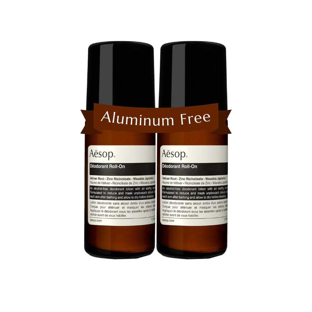Amazon.com : Aesop Aluminum Free Roll On Deodorant for Women & Men